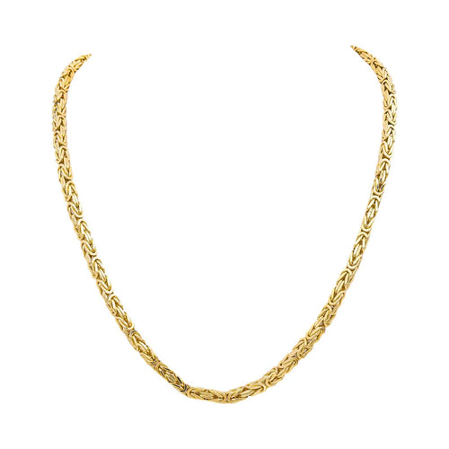 Collier Collier maille balinaise en or jaune 18 carats 58 Facettes 4819792CN