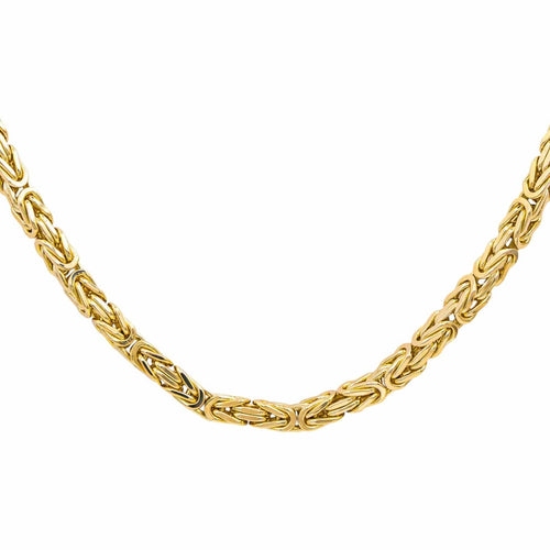 Collier Collier maille balinaise en or jaune 18 carats 58 Facettes 4819792CN