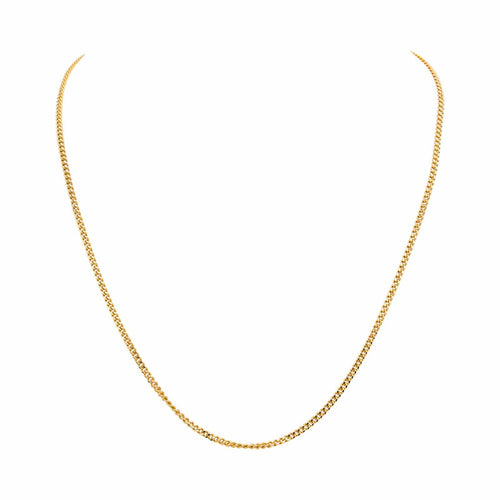 Collier Collier maille gourmette en or rose 18 carats 58 Facettes 4823765CN