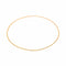 Collier Collier maille gourmette en or rose 18 carats 58 Facettes 4823765CN
