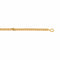 Collier Collier maille gourmette en or rose 18 carats 58 Facettes 4823765CN