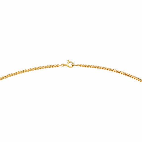 Collier Collier maille gourmette en or rose 18 carats 58 Facettes 4823765CN