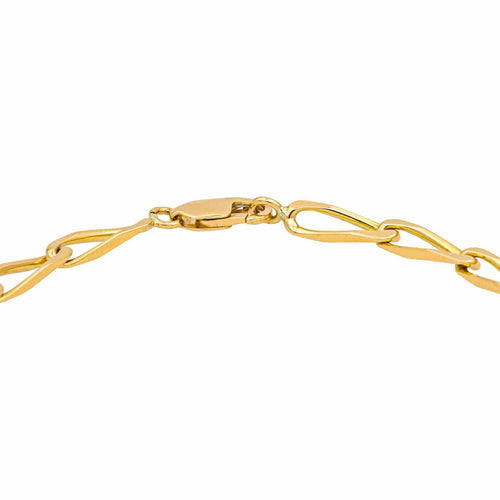 Bracelet Bracelet maille cheval en or jaune 18 carats 58 Facettes 4823904CN