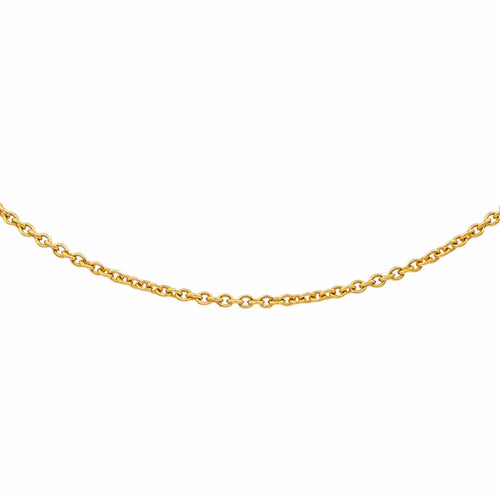 Collier Collier maille forçat en or jaune 18 carats 58 Facettes 4828798RV