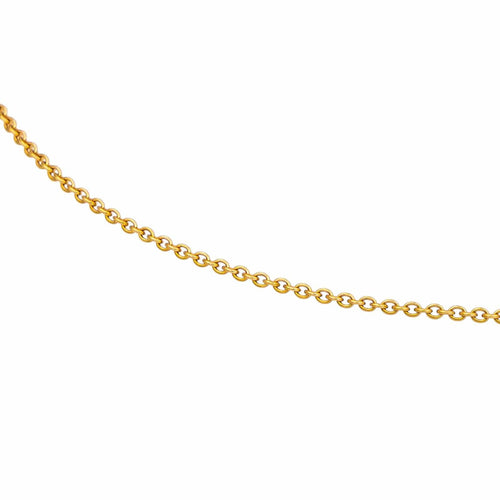 Collier Collier maille forçat en or jaune 18 carats 58 Facettes 4828798RV