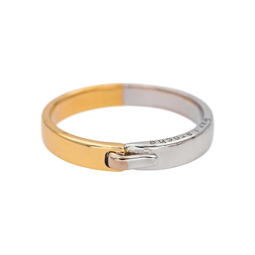 Bague 57 Guy Laroche - Bague en or jaune et or blanc 18 carats 58 Facettes 4839853CN