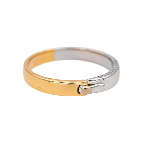 Bague 57 Guy Laroche - Bague en or jaune et or blanc 18 carats 58 Facettes 4839853CN