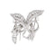 Broche Broche géométrique en or blanc 18 carats et diamants 58 Facettes 4839857CN