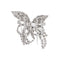 Broche Broche géométrique en or blanc 18 carats et diamants 58 Facettes 4839857CN
