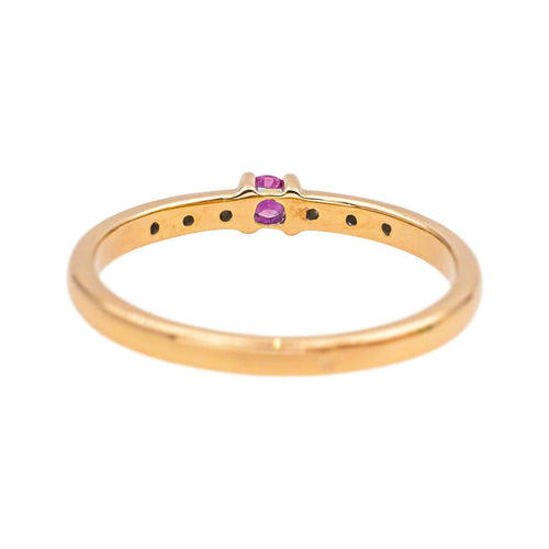 Bague 53 Mauboussin Capsule d’émotion - Bague en or jaune avec rubis et diamants 58 Facettes 4851465CN