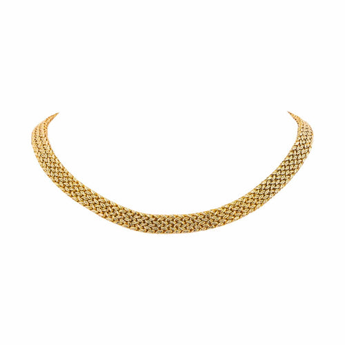 Collier Collier en or rose 18 carats 58 Facettes 4856983CN