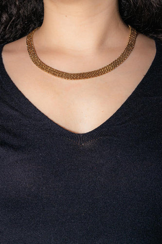 Collier Collier en or rose 18 carats 58 Facettes 4856983CN