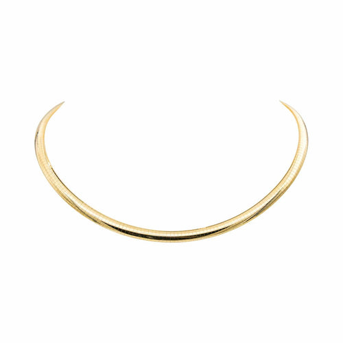 Collier Collier en or jaune 18 carats avec saphir cabochon 58 Facettes 4859187CN