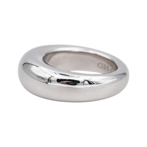 Bague 50 Chaumet - Bague jonc en or blanc 18 carats 58 Facettes 4864984CN