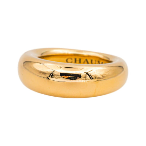 Bague 49 Chaumet - Bague jonc en or jaune 18 carats 58 Facettes 4864985CN