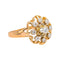 Bague 62 Bague en or rose et or blanc 18 carats sertie de diamants 58 Facettes 4878418CN