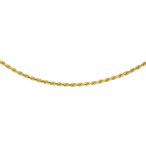 Collier Collier maille torsadée en or jaune 18 carats 58 Facettes 4890748CN