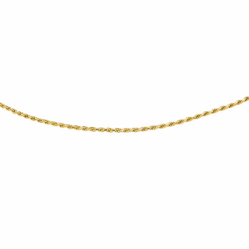 Collier Collier maille torsadée en or jaune 18 carats 58 Facettes 4890748CN