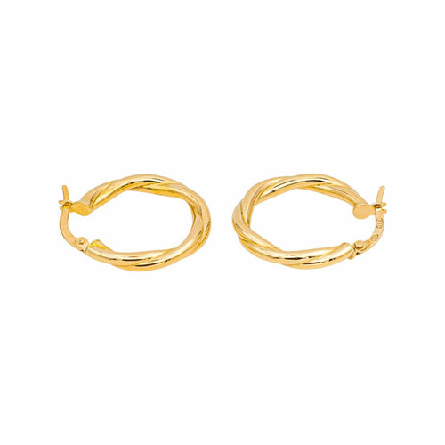 Boucles d'oreilles Créoles - Boucles d’oreilles en or jaune 18 carats 58 Facettes 4890807CN