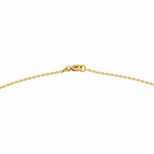 Collier Collier papillon en or jaune 18 carats serti d’onyx 58 Facettes 4891397CN