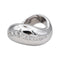 Bague 53 Fred Mouvementée - Bague en or blanc 18 carats et diamants 58 Facettes 4893167CN