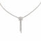 Collier Collier rivière en or blanc 18 carats serti de diamants 58 Facettes 4901432CN