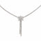 Collier Collier rivière en or blanc 18 carats serti de diamants 58 Facettes 4901432CN