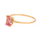 Bague 51 Ginette NY - Bague Mini Cocktail en or rose et topaze rose 58 Facettes 4915170RV