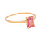 Bague 51 Ginette NY - Bague Mini Cocktail en or rose et topaze rose 58 Facettes 4915170RV