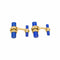 Boutons de manchette Piaget - Boutons de manchette en or jaune et lapis-lazuli 58 Facettes 4928716CN