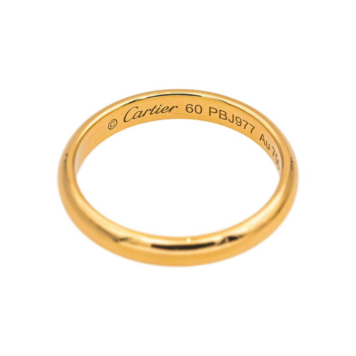 Bague 60 Cartier Alliance 1895 - Bague en or jaune 18 carats 58 Facettes 4931991CN