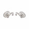 Boucles d'oreilles Boucles d’oreilles en or blanc 18 carats et platine, diamants 58 Facettes 4932002CN