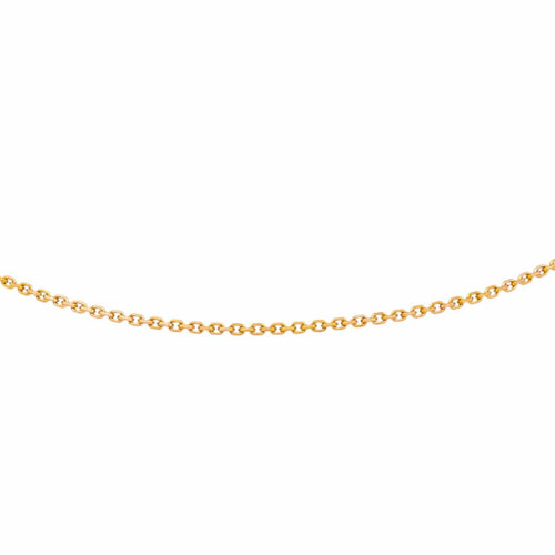 Collier Collier maille forçat en or rose 18 carats 58 Facettes 4935883RV