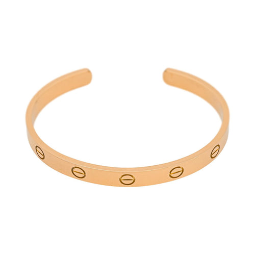 Bracelet Cartier Love - Bracelet jonc en or rose 58 Facettes 4944059RV