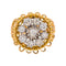 Bague 58 Bague en or jaune et platine sertie de diamants taille ancienne 58 Facettes 4951651CN