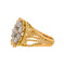 Bague 58 Bague en or jaune et platine sertie de diamants taille ancienne 58 Facettes 4951651CN