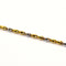 Necklace Bicolor tubular necklace in 18k gold 60 cm 58 Facettes 93482417