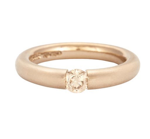 Bague NIESSING - Spann Ring - Bague solitaire diamant 58 Facettes DV0636-3