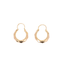 Boucles d'oreilles Créoles vintage or champagne 58 Facettes J446