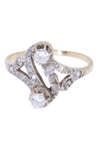 TOI ET MOI Diamants Art-Nouveau 58 Facettes 083651