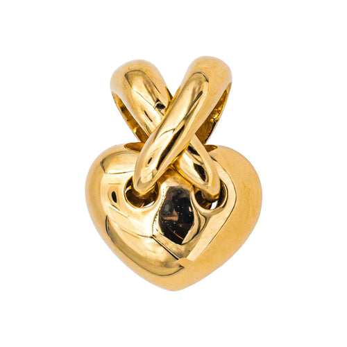 Pendentif Chaumet Cœur Liens - Pendentif en or jaune 18 carats 58 Facettes 5022400CN