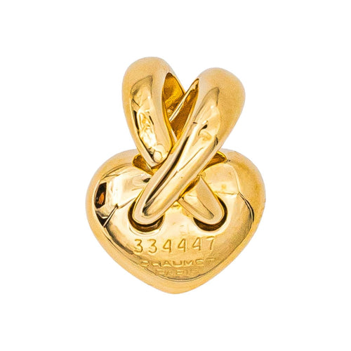 Pendentif Chaumet Cœur Liens - Pendentif en or jaune 18 carats 58 Facettes 5022400CN