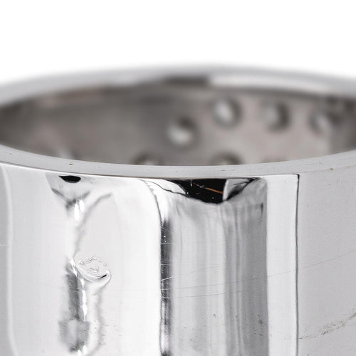 Bague 58 Bague en or blanc 18 carats sertie de diamants 0,93 ct 58 Facettes 5084867CN