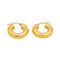 Boucles d'oreilles Créoles - Boucles d’oreilles en or jaune 18 carats 58 Facettes 5119888RV