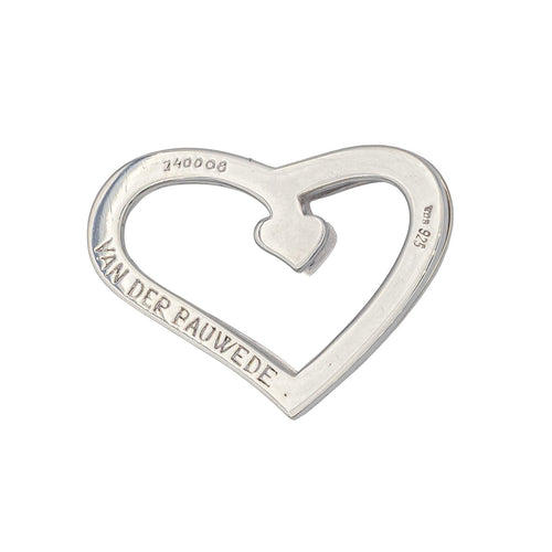 Pendentif Van der Bauwede Pendentif  Argent Diamant, Saphir 58 Facettes 577673GD