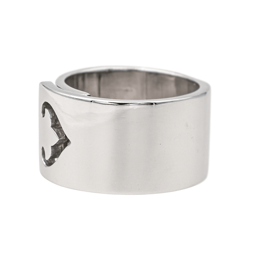 Bague 53 O.J. Perrin Légendes - Bague grand modèle en or blanc 58 Facettes 578043CD