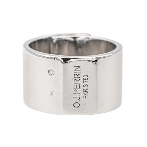 Bague 53 O.J. Perrin Légendes - Bague grand modèle en or blanc 58 Facettes 578043CD