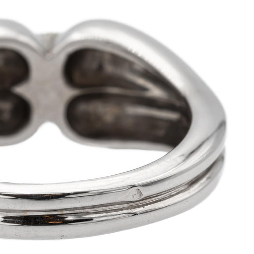 Bague 54 Bague solitaire en or blanc 18 carats avec diamant 0,32 ct 58 Facettes 578383CD