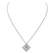Collier Collier fleur - Pendentif en or noir 18 carats et diamants 58 Facettes 578701RV