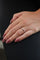 Bague 53 Bague solitaire en or blanc 18 carats et diamants 58 Facettes 578731RV